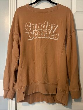 aerie Caramel Crewneck Sweatshirt